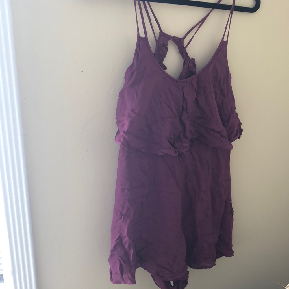 Urban Outfitters Ruffle Romper